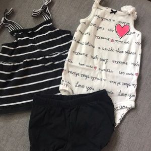 Carters Striped Set